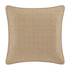 Martinique 18" Square Embellished Decorative Throw Pillow