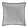 Paxton Grey 20Inch Square Decorative Throw Pillow