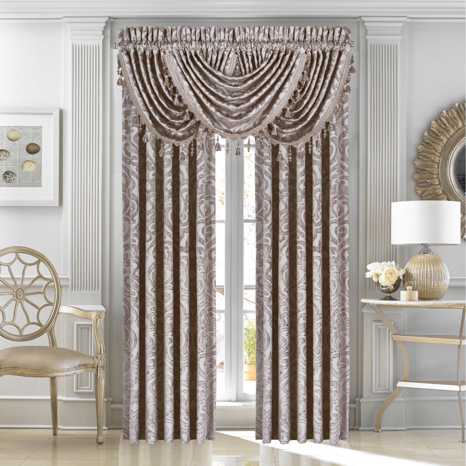 Sicily Window Waterfall Valance – J. Queen New York