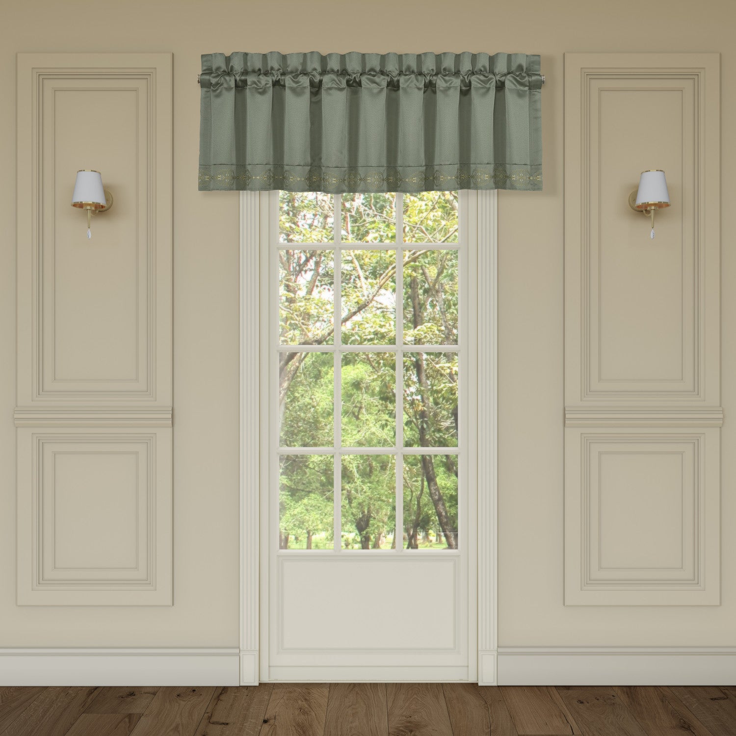 Soprano Window Straight Valance J. Queen New York